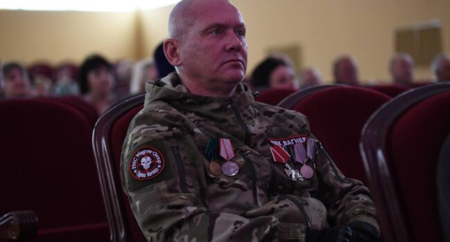 День ветерана боевых действий в поселке Вейделевка